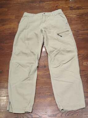 Nike ACG Cargo Hiking Pants Size 34x32 Khaki Tan Outdoor Casual